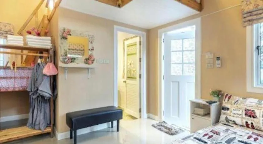 Bed in Greenview Resort