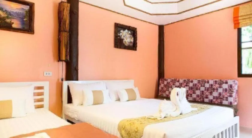 Bed in Greenview Resort