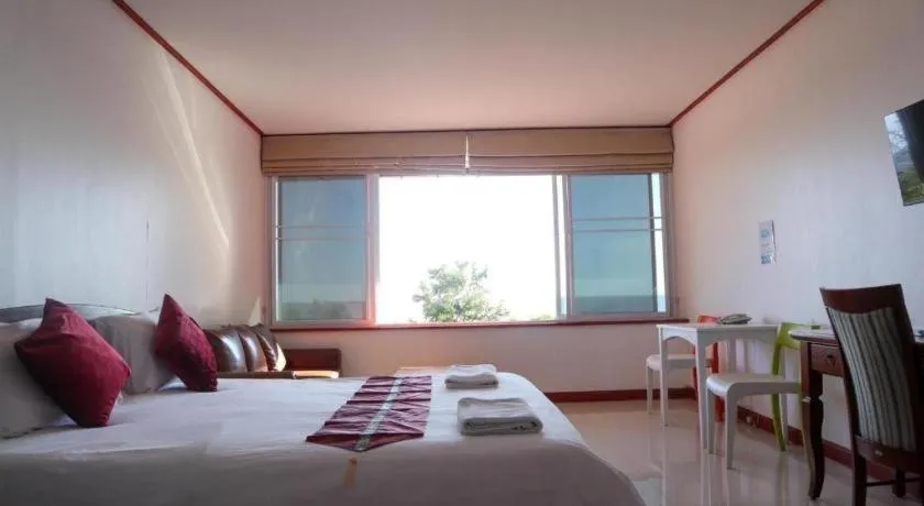 Bed in Baan Suan Aou Khai