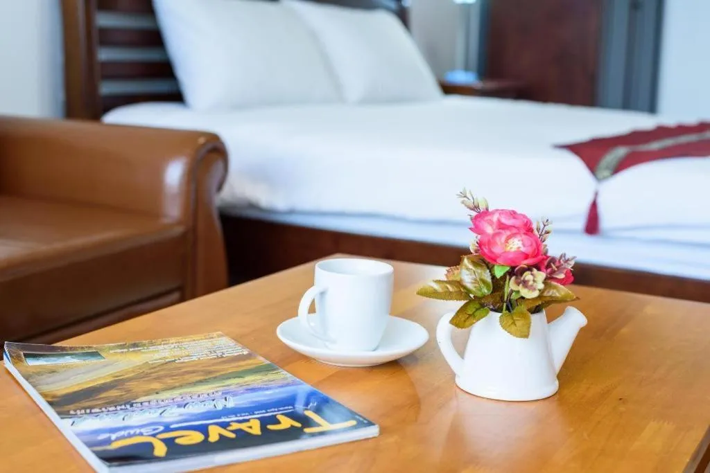 Bed in Baan Suan Aou Khai