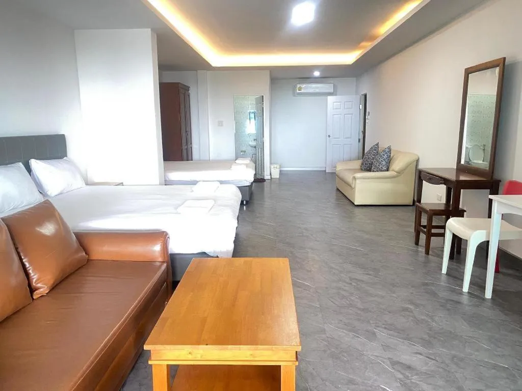 Bed in Baan Suan Aou Khai