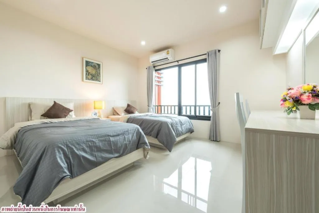 Bed in At One Hotel Chiangrai