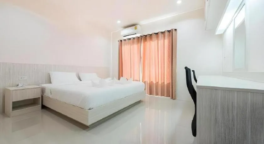Bed in At One Hotel Chiangrai