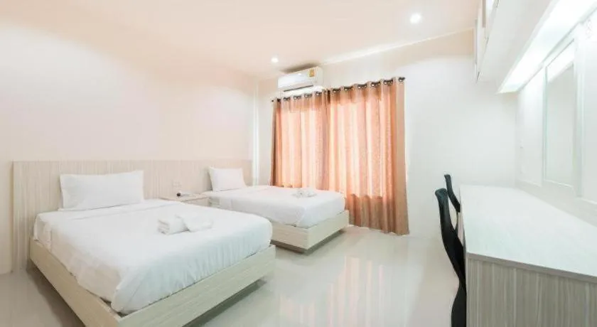 Bed in At One Hotel Chiangrai