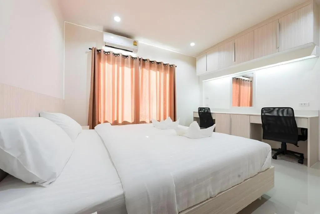 Bed in At One Hotel Chiangrai