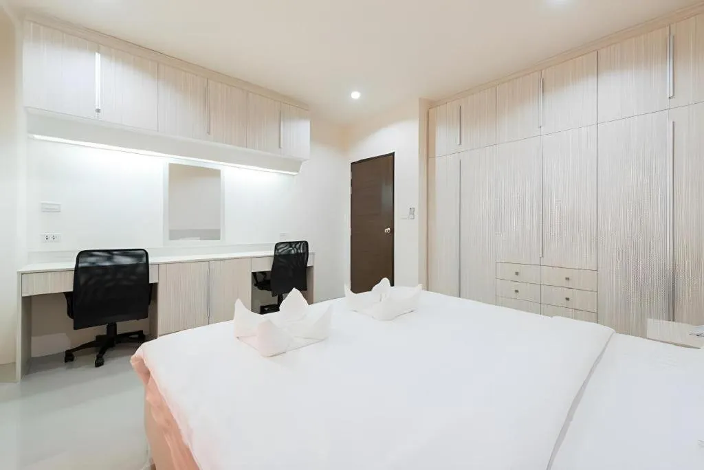 Bed in At One Hotel Chiangrai