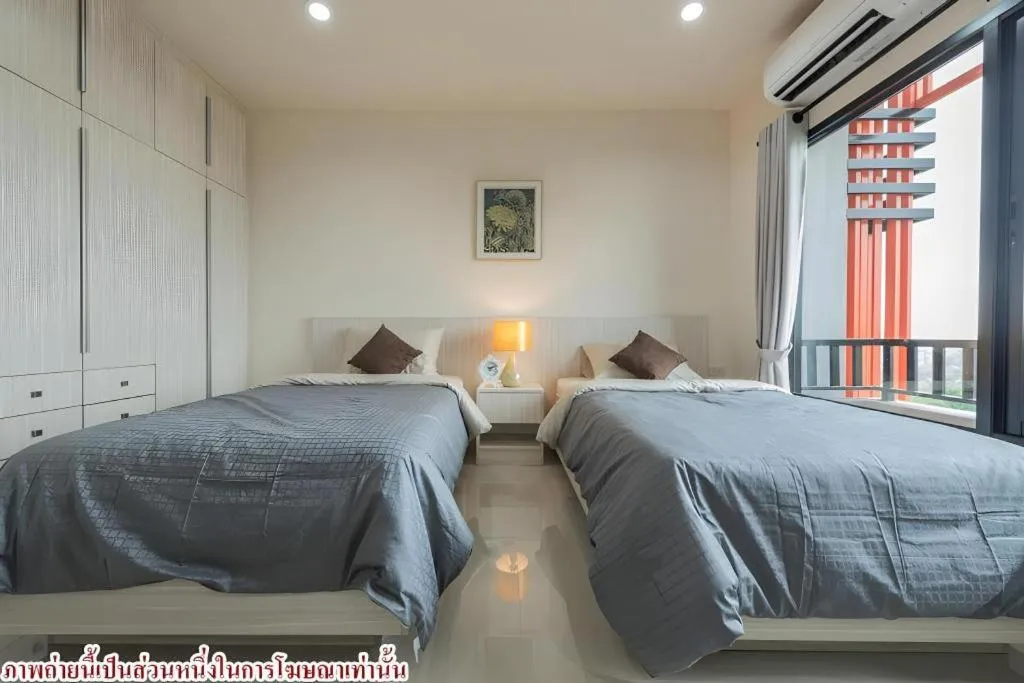 Bed in At One Hotel Chiangrai