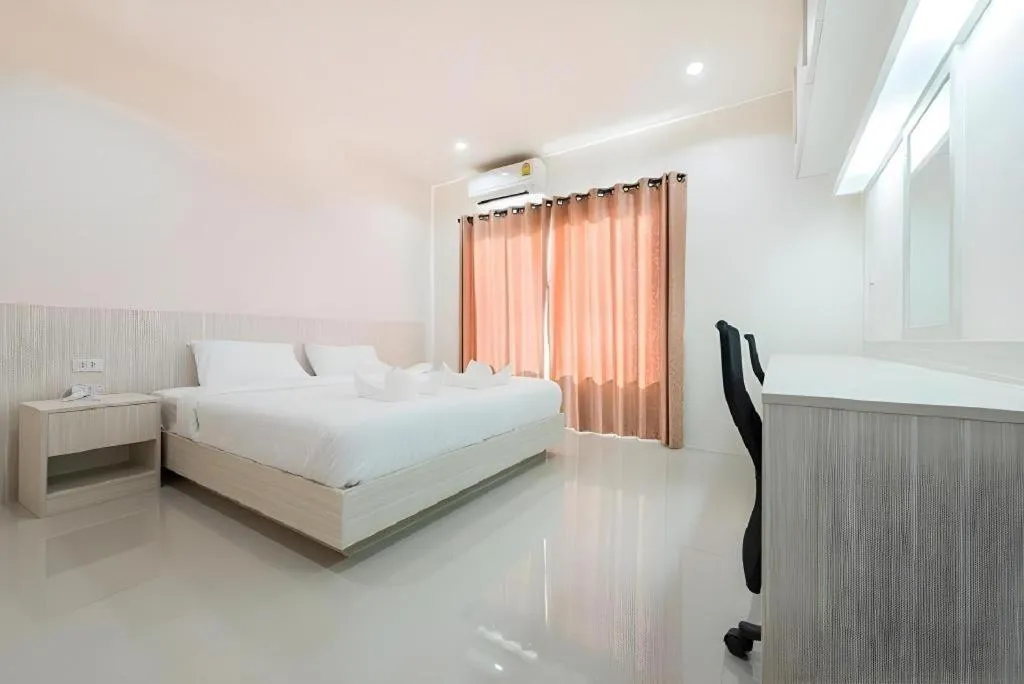Bed in At One Hotel Chiangrai