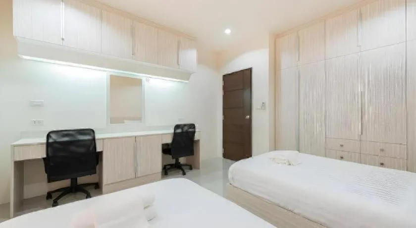 Bed in At One Hotel Chiangrai