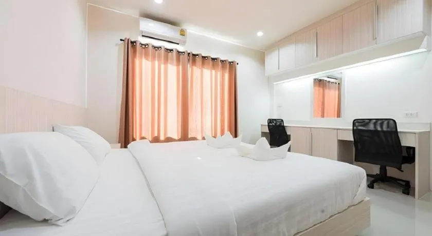 Bed in At One Hotel Chiangrai