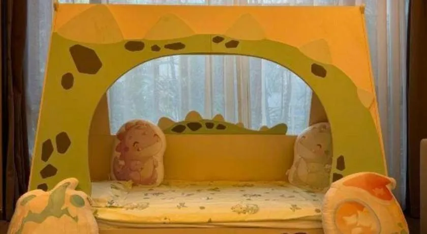 Bed in Country Garden Hot Spring Hotel Huizhou