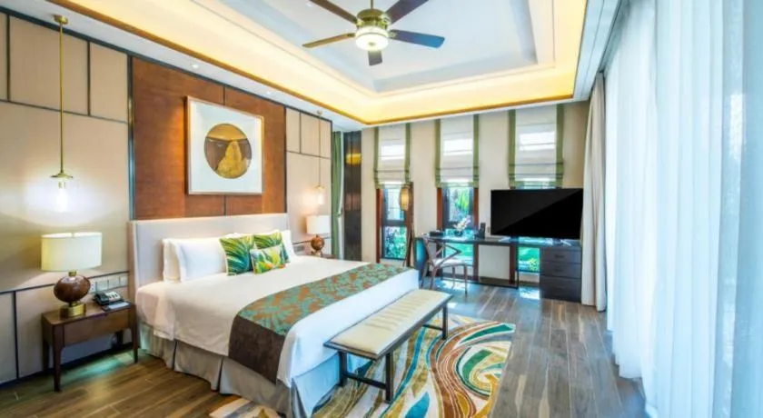 Bed in Country Garden Hot Spring Hotel Huizhou