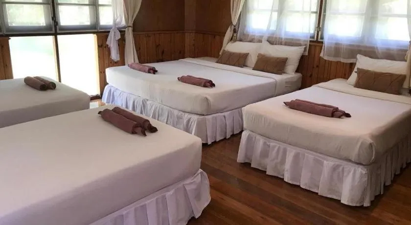 Bed in Ko Kut Ao Phrao Beach Resort