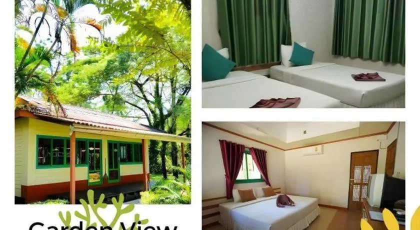 Bed in Ko Kut Ao Phrao Beach Resort