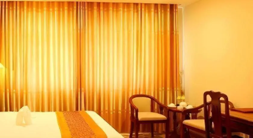 Bed in New Palace Bac Lieu Hotel