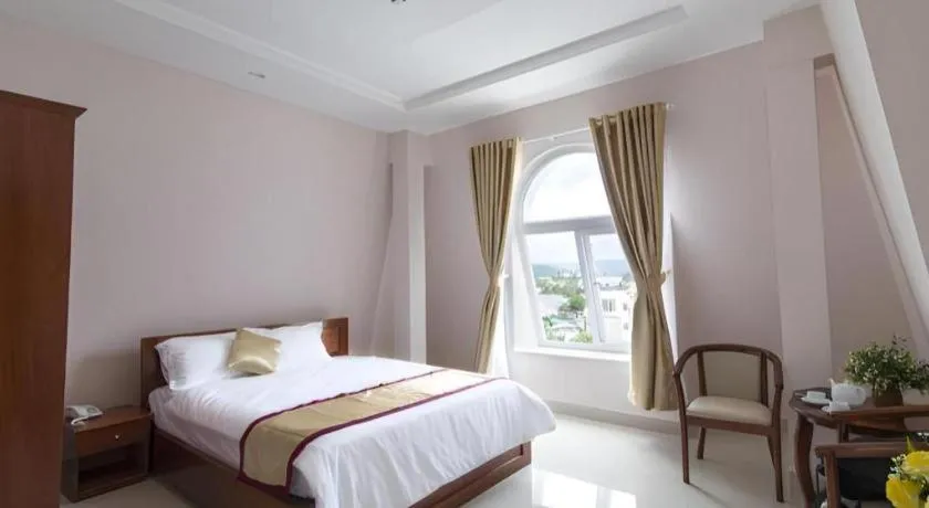 Bed in Thuan Hai Hotel