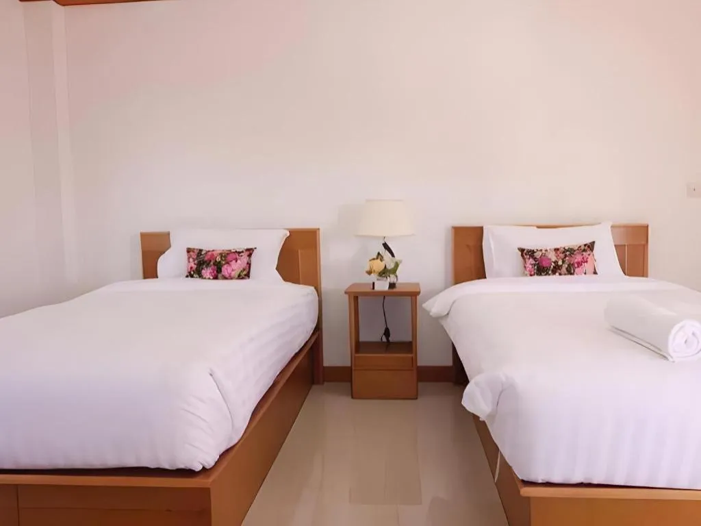 Bed in Thatphanom View Hotel Nakhon