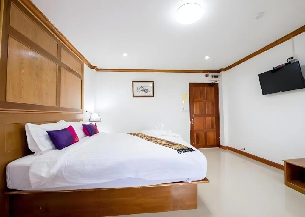 Bed in Thatphanom View Hotel Nakhon