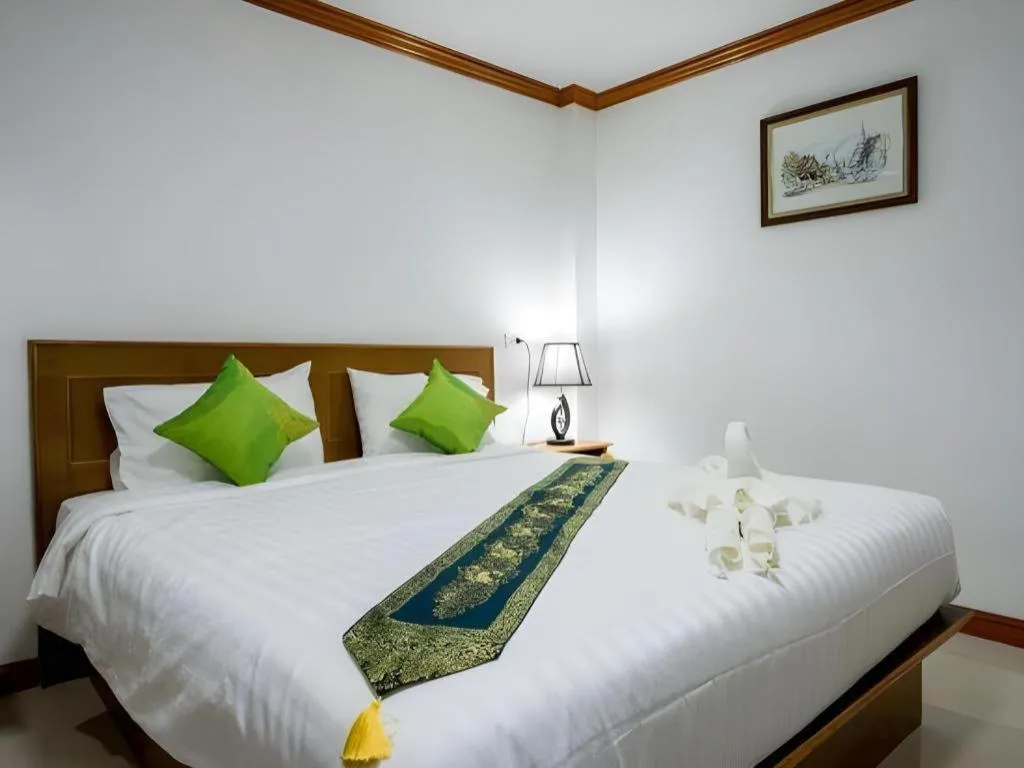 Bed in Thatphanom View Hotel Nakhon
