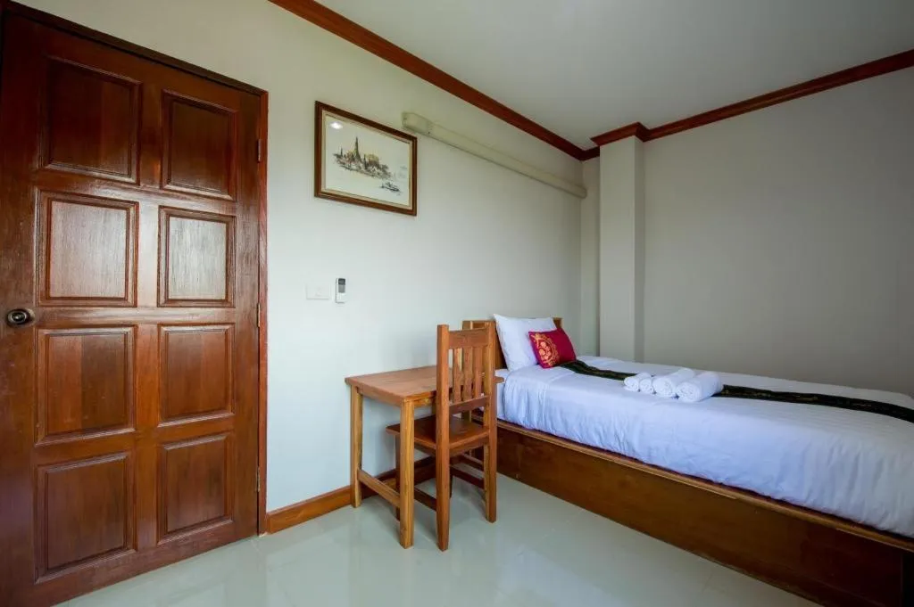 Bed in Thatphanom View Hotel Nakhon