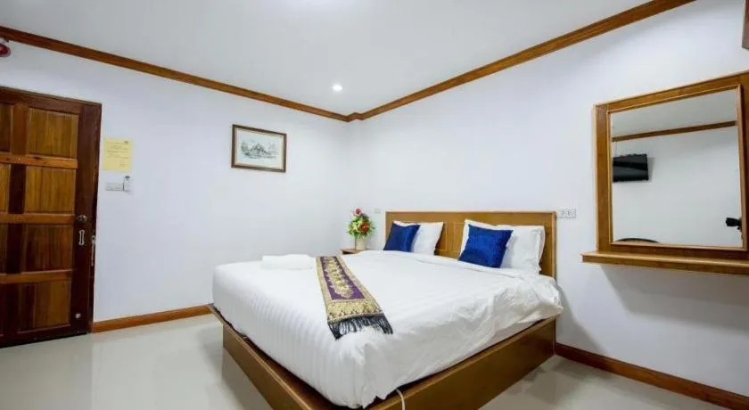 Bed in Thatphanom View Hotel Nakhon