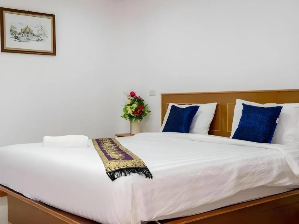 Bed in Thatphanom View Hotel Nakhon