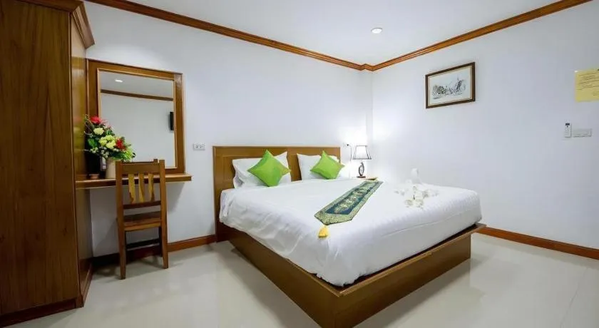 Bed in Thatphanom View Hotel Nakhon