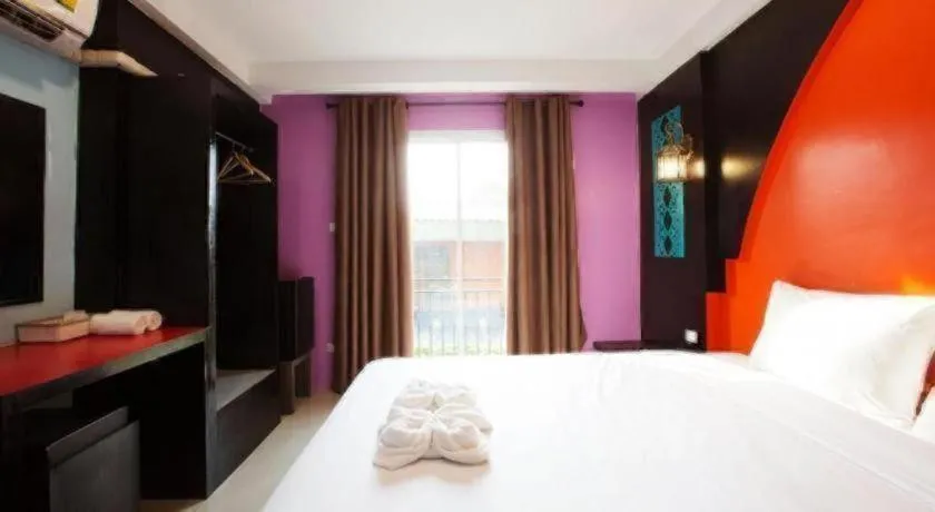Bed in B2 Buriram Boutique and Budget Hotel