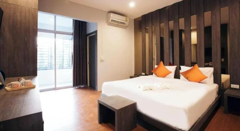 Bed in B2 Buriram Boutique and Budget Hotel