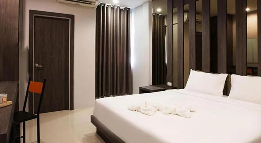 Bed in B2 Buriram Boutique and Budget Hotel