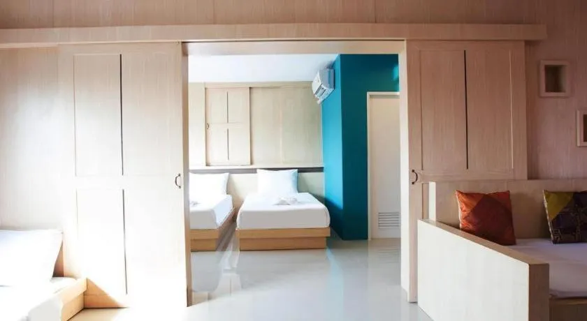 Bed in B2 Buriram Boutique and Budget Hotel