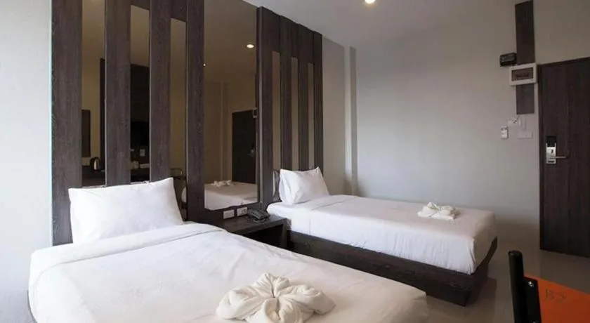 Bed in B2 Buriram Boutique and Budget Hotel