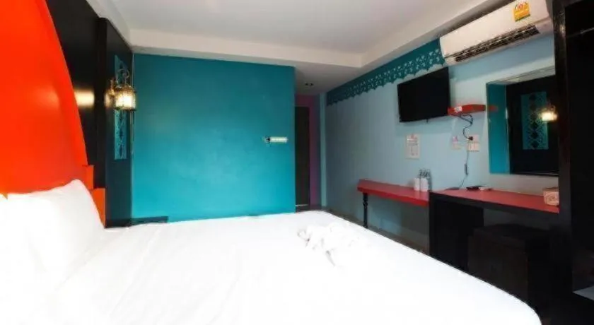 Bed in B2 Buriram Boutique and Budget Hotel