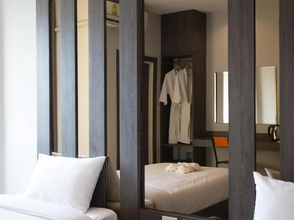 Bed in B2 Buriram Boutique and Budget Hotel