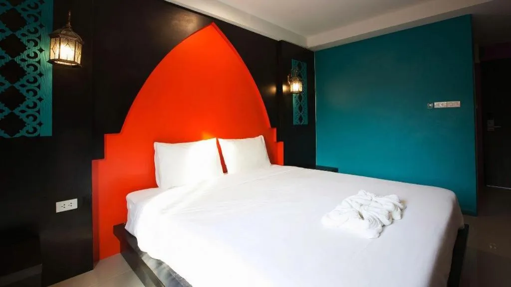 Bed in B2 Buriram Boutique and Budget Hotel