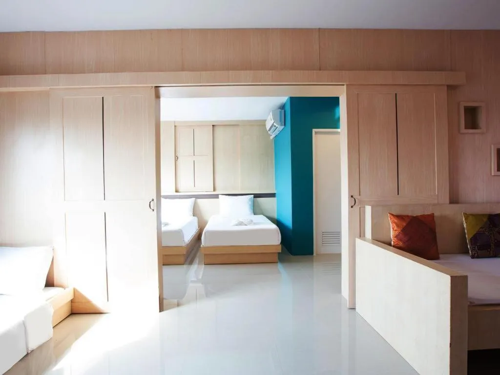 Bed in B2 Buriram Boutique and Budget Hotel