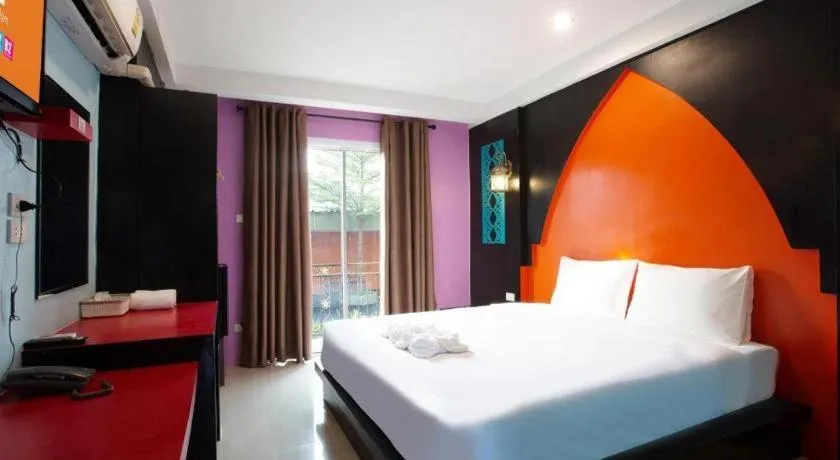 Bed in B2 Buriram Boutique and Budget Hotel