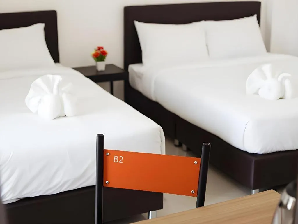 Bed in B2 Korat Boutique and Budget Hotel
