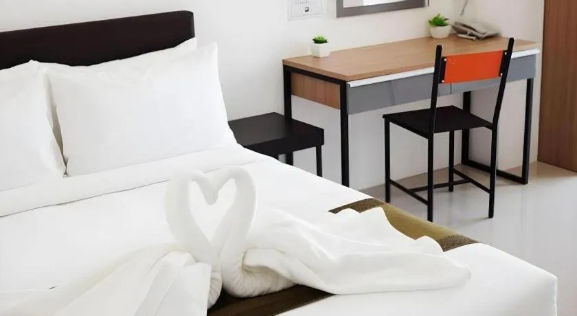 Bed in B2 Korat Boutique and Budget Hotel