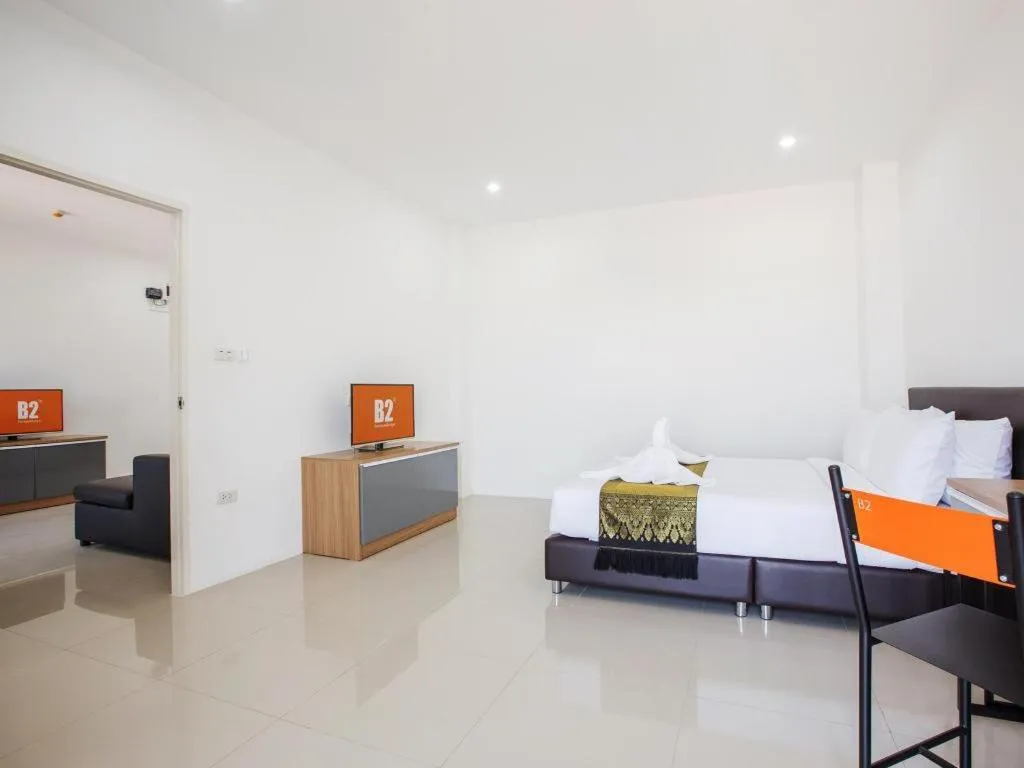 Bed in B2 Korat Boutique and Budget Hotel