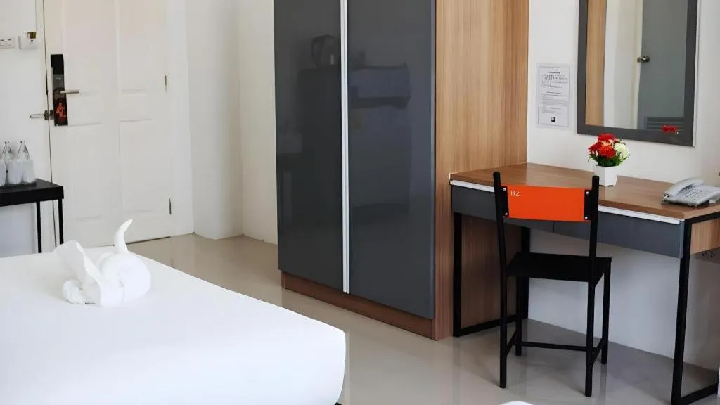 Bed in B2 Korat Boutique and Budget Hotel
