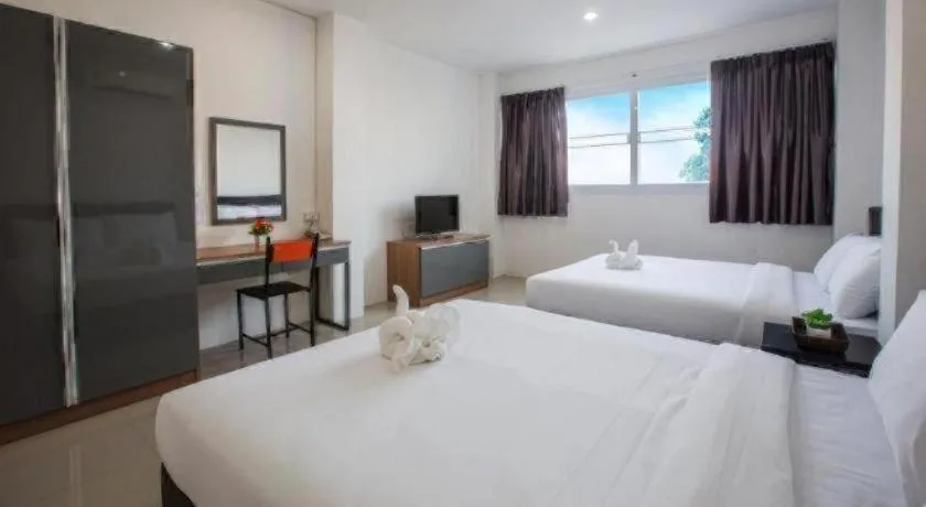 Bed in B2 Korat Boutique and Budget Hotel