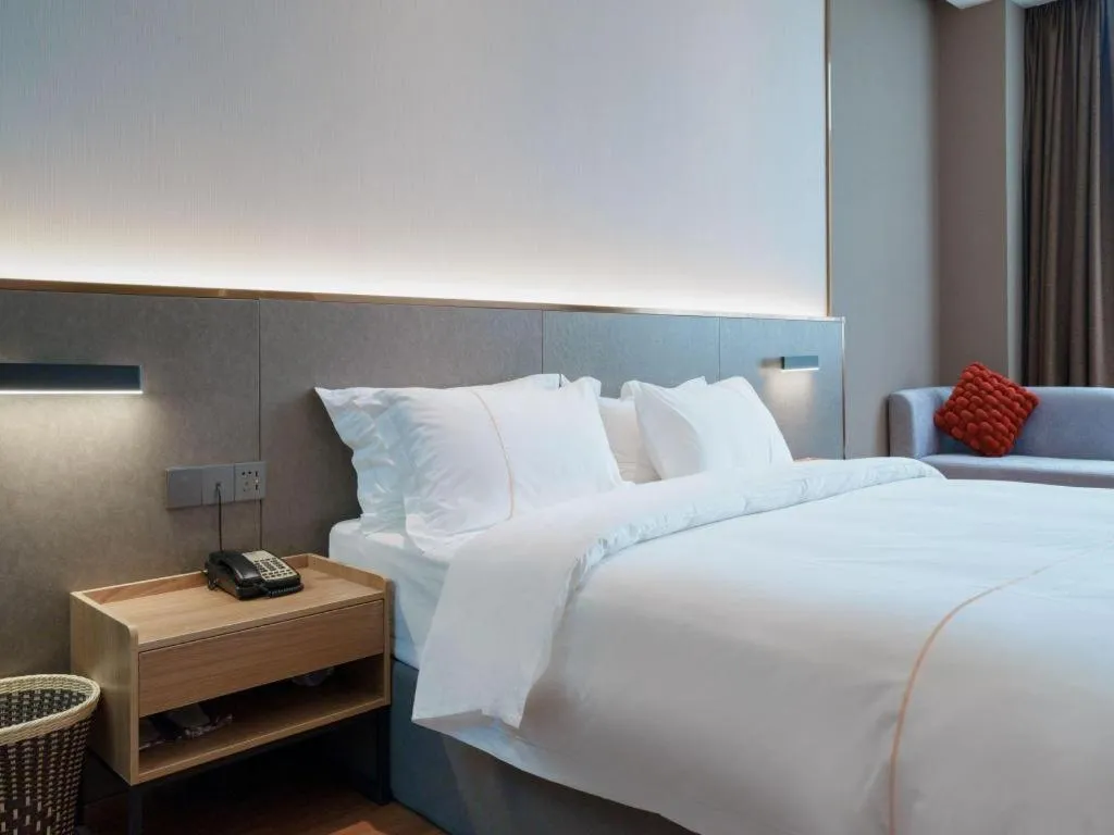 Bed in J Hotel Guangzhou University Town