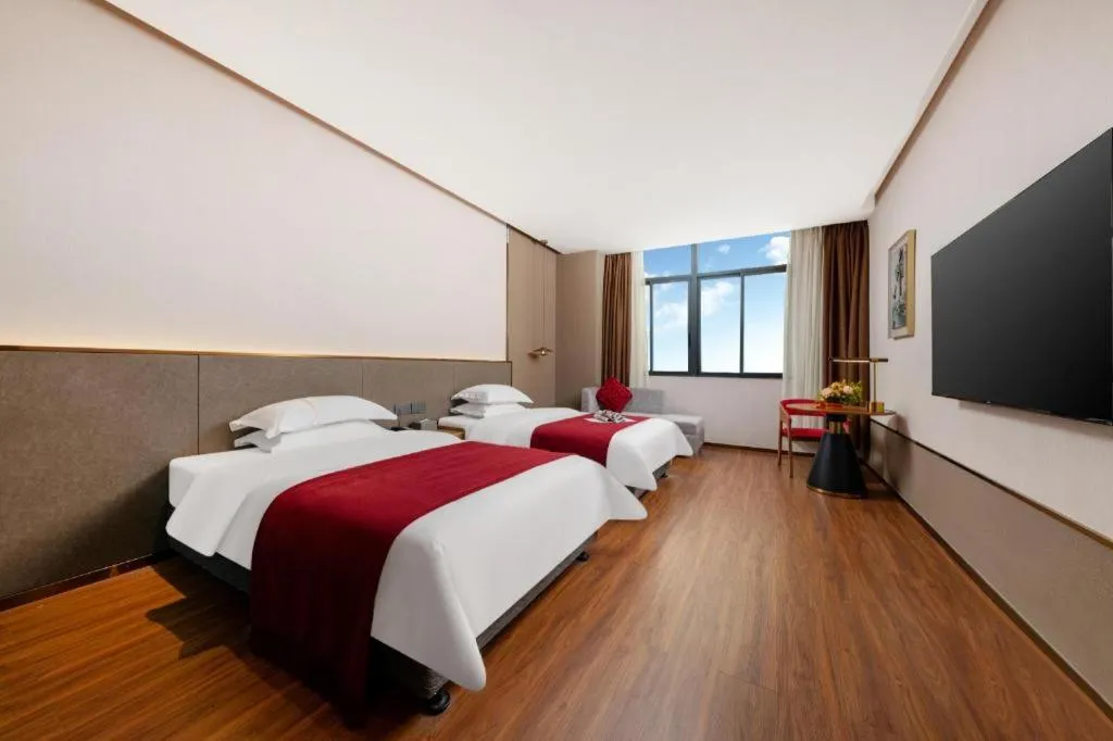 Bed in J Hotel Guangzhou University Town