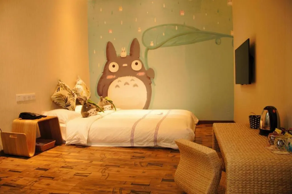 Bed in J Hotel Guangzhou University Town