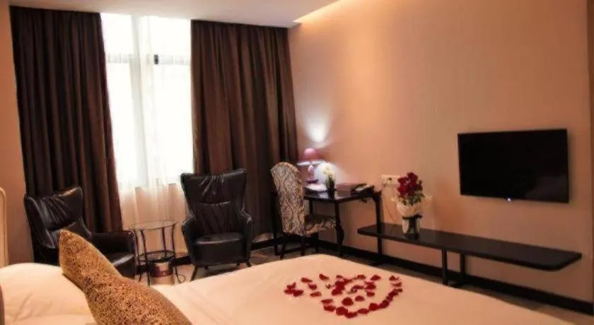 Bed in J Hotel Guangzhou University Town