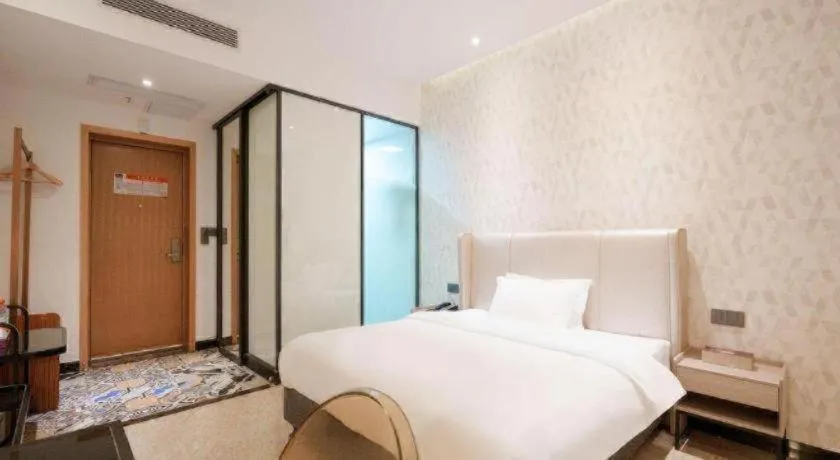 Bed in J Hotel Guangzhou University Town
