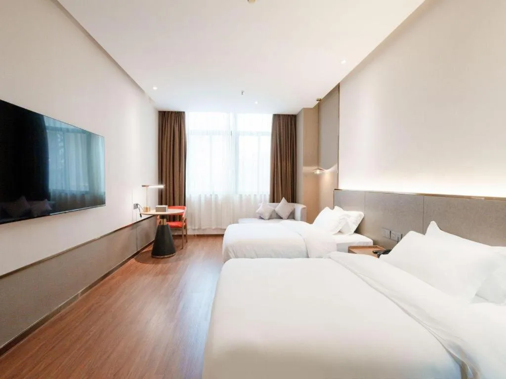 Bed in J Hotel Guangzhou University Town