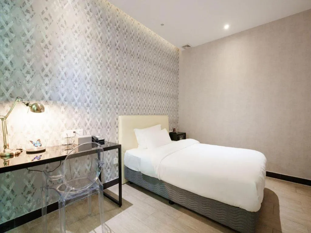 Bed in J Hotel Guangzhou University Town