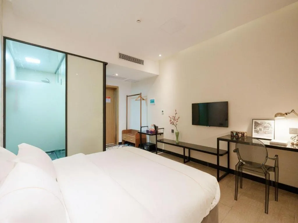 Bed in J Hotel Guangzhou University Town